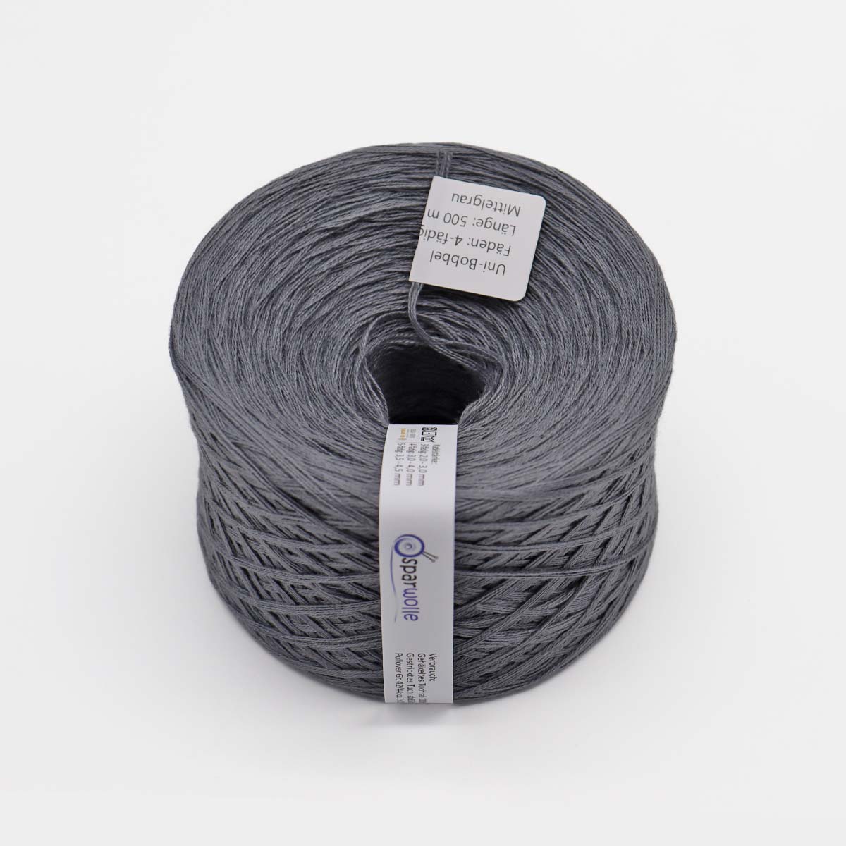 Uni-Bobbel 50% Baumwolle