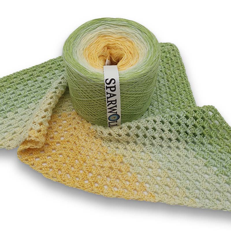Cake gradient yarn, Originals, 50% cotton