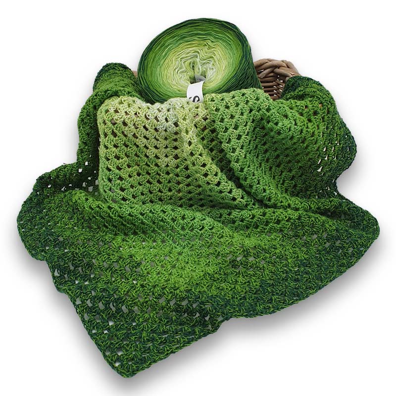 Bobbel Farbverlaufsgarn, Sondernedition, 50% Baumwolle