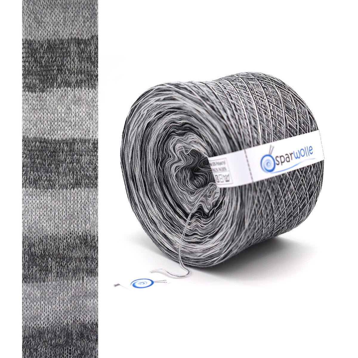 Bobbel Farbverlaufsgarn, Stripes II