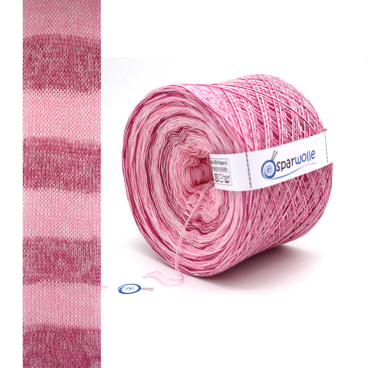 Bobbel Farbverlaufsgarn, Stripes II