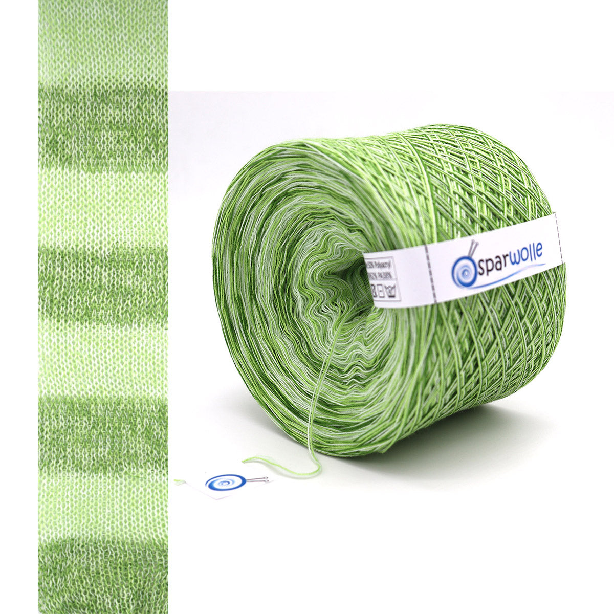 Bobbel Farbverlaufsgarn, Stripes II