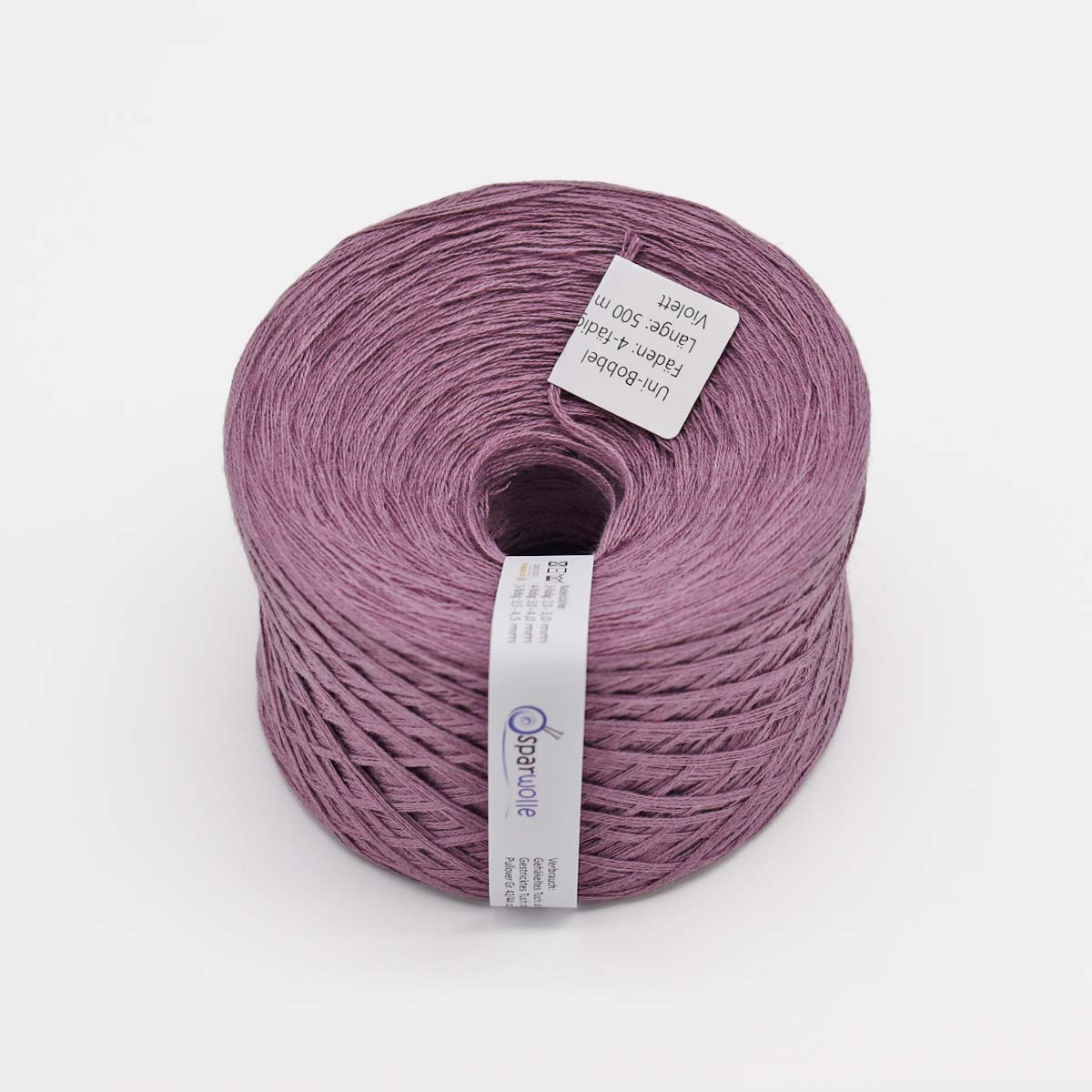 Uni-Bobbel 50% Baumwolle