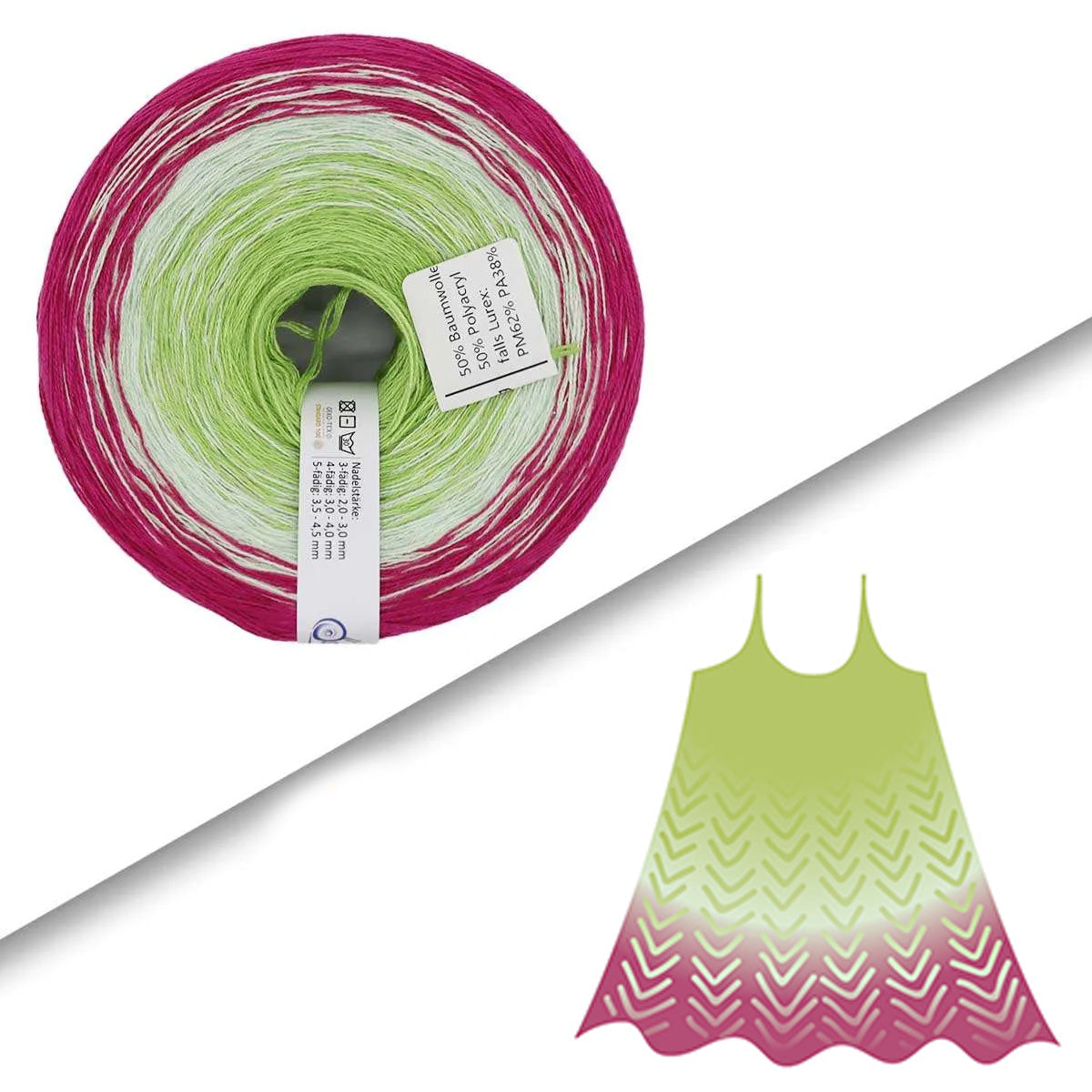 Mulberry Summer Kleid Tunesisches Häkelset