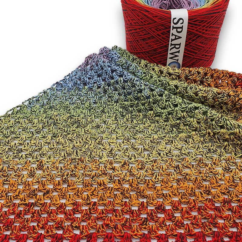 Rainbow, Yarn Gradient