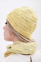 SparWolle Häkel-Set – Schachbrett Mütze & Loop