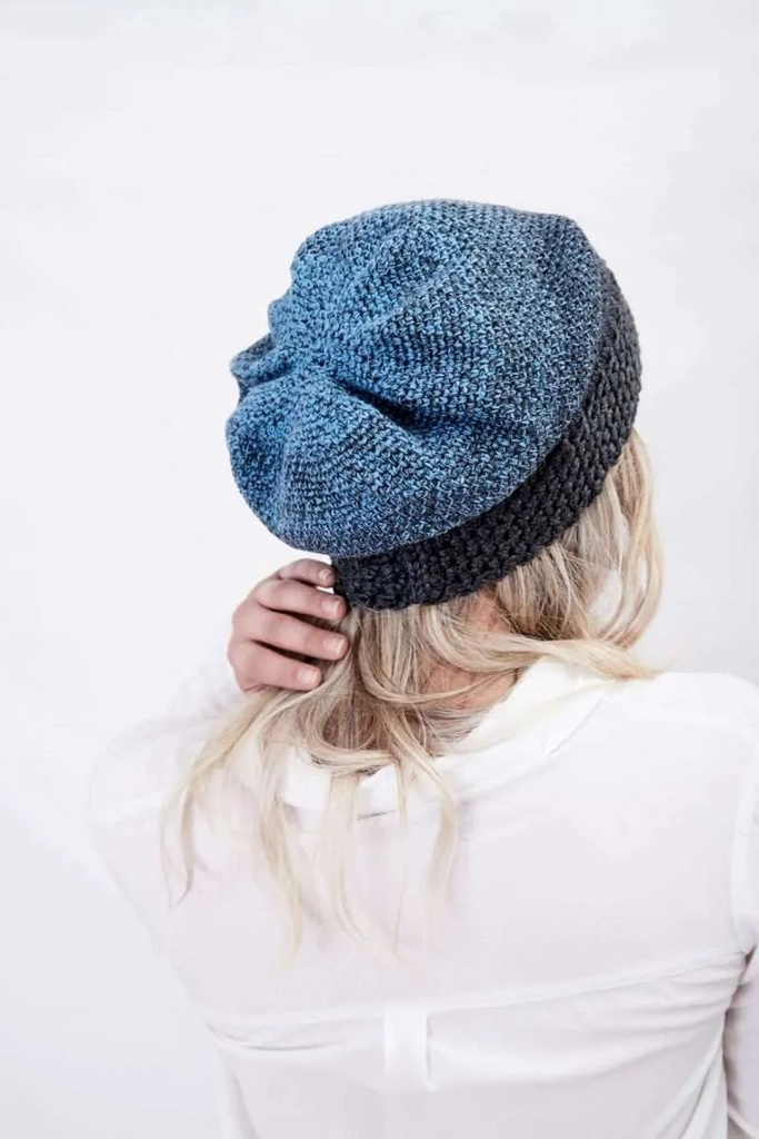 SparWolle Set – Moss Stitch Mütze