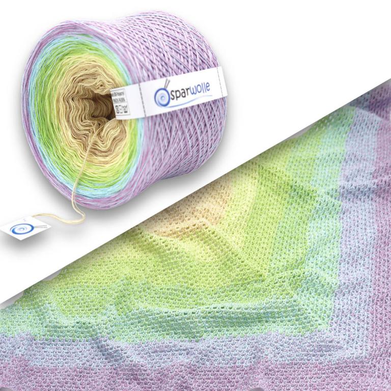 Blumenwiese, Yarn Gradient