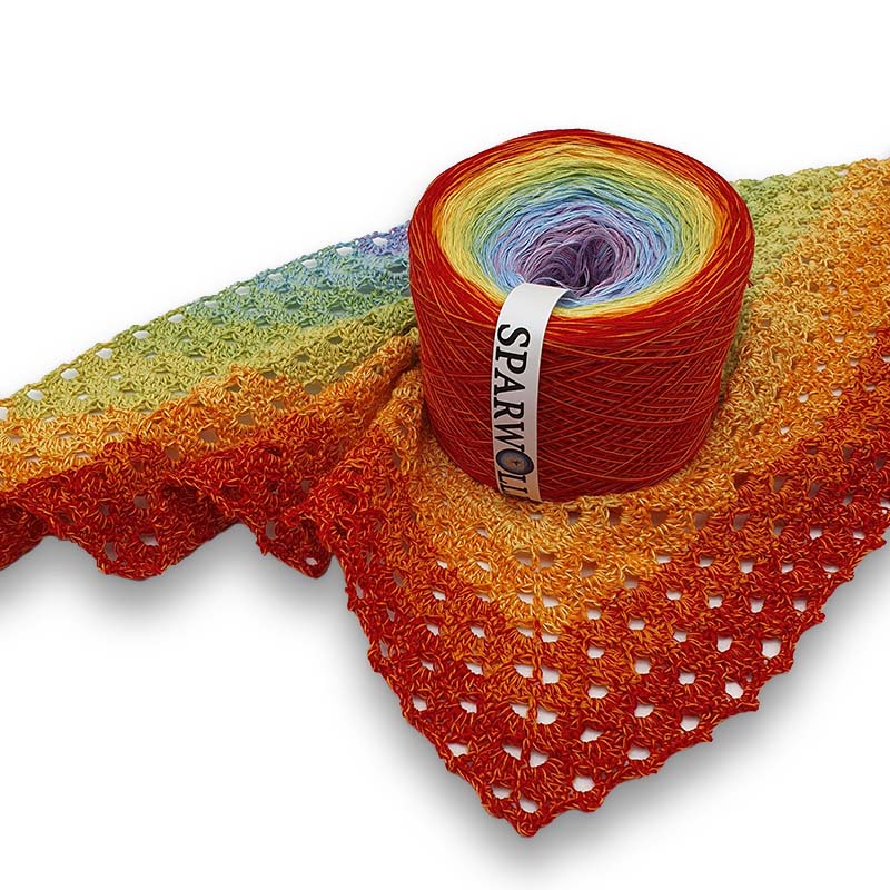 Rainbow, Yarn Gradient