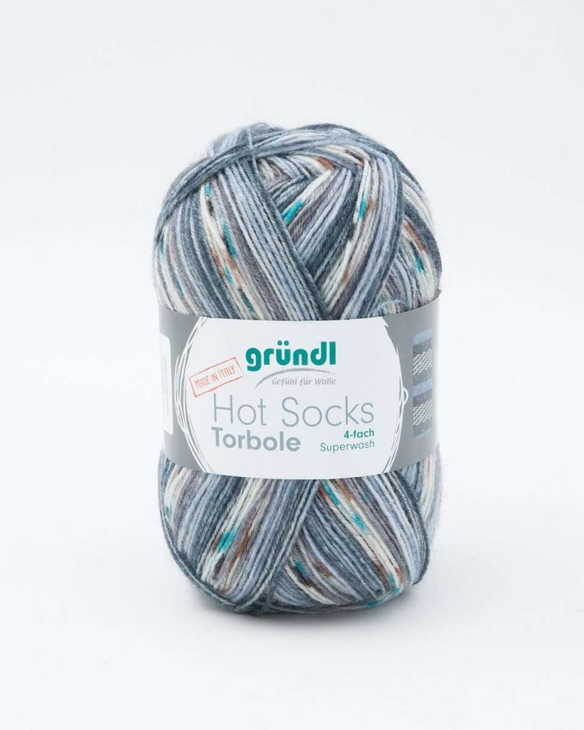 Gründl Sockenwolle, Hot Socks Torbole 4-fach