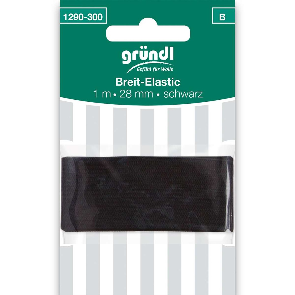 Gründl Breit-Elastik, 28 mm x 1 m