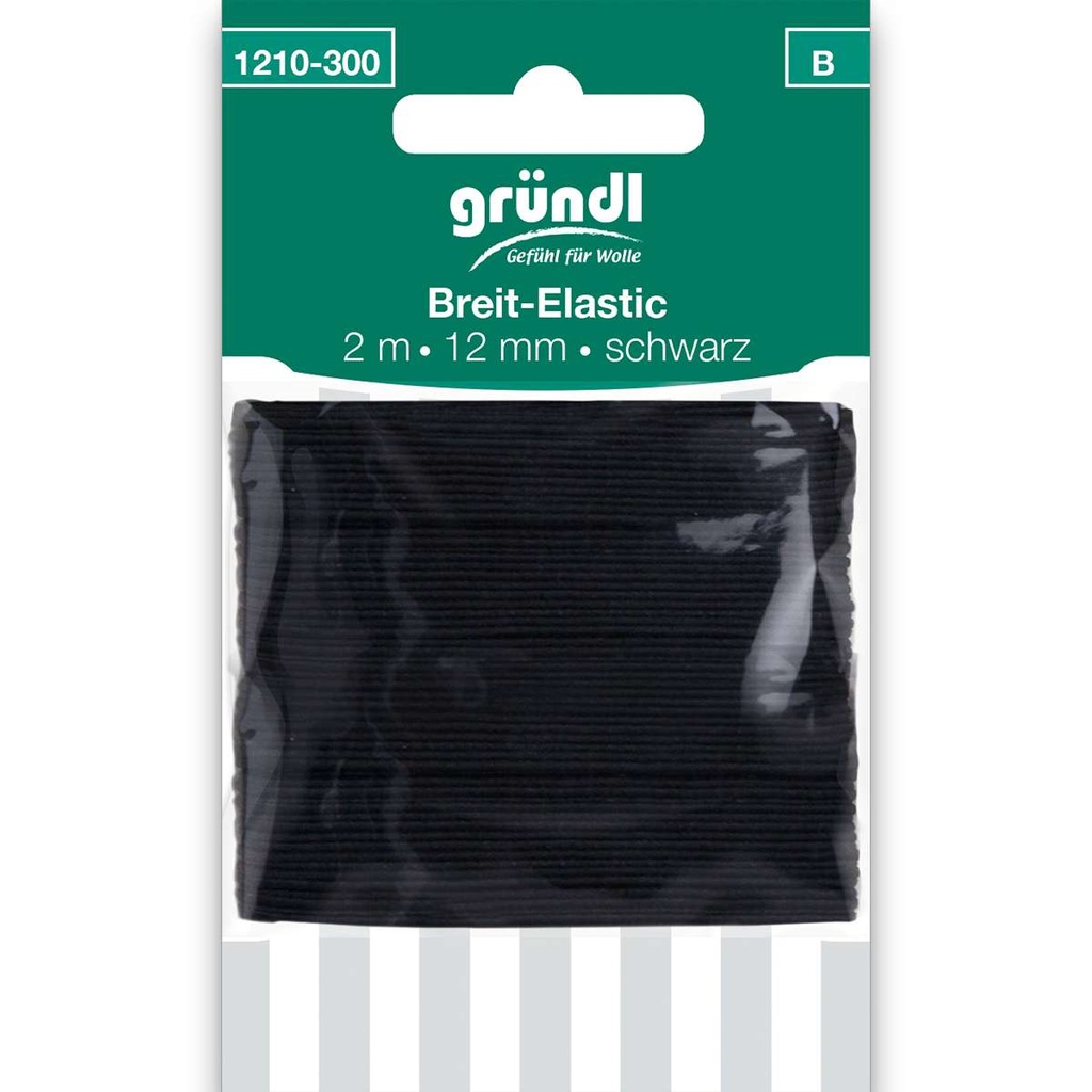 Gründl Breit-Elastik, 12 mm x 2 m