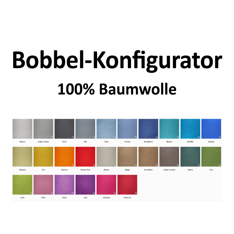 Farbverlaufsgarn Konfigurator 100% Baumwolle