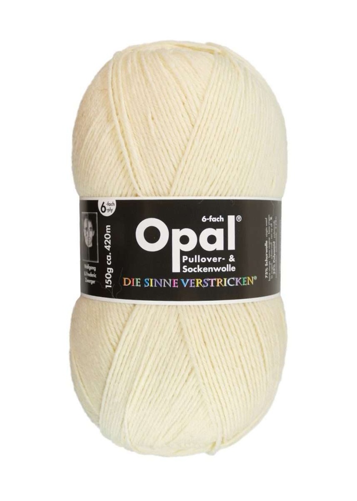 Opal Sockenwolle, uni 6-fädig