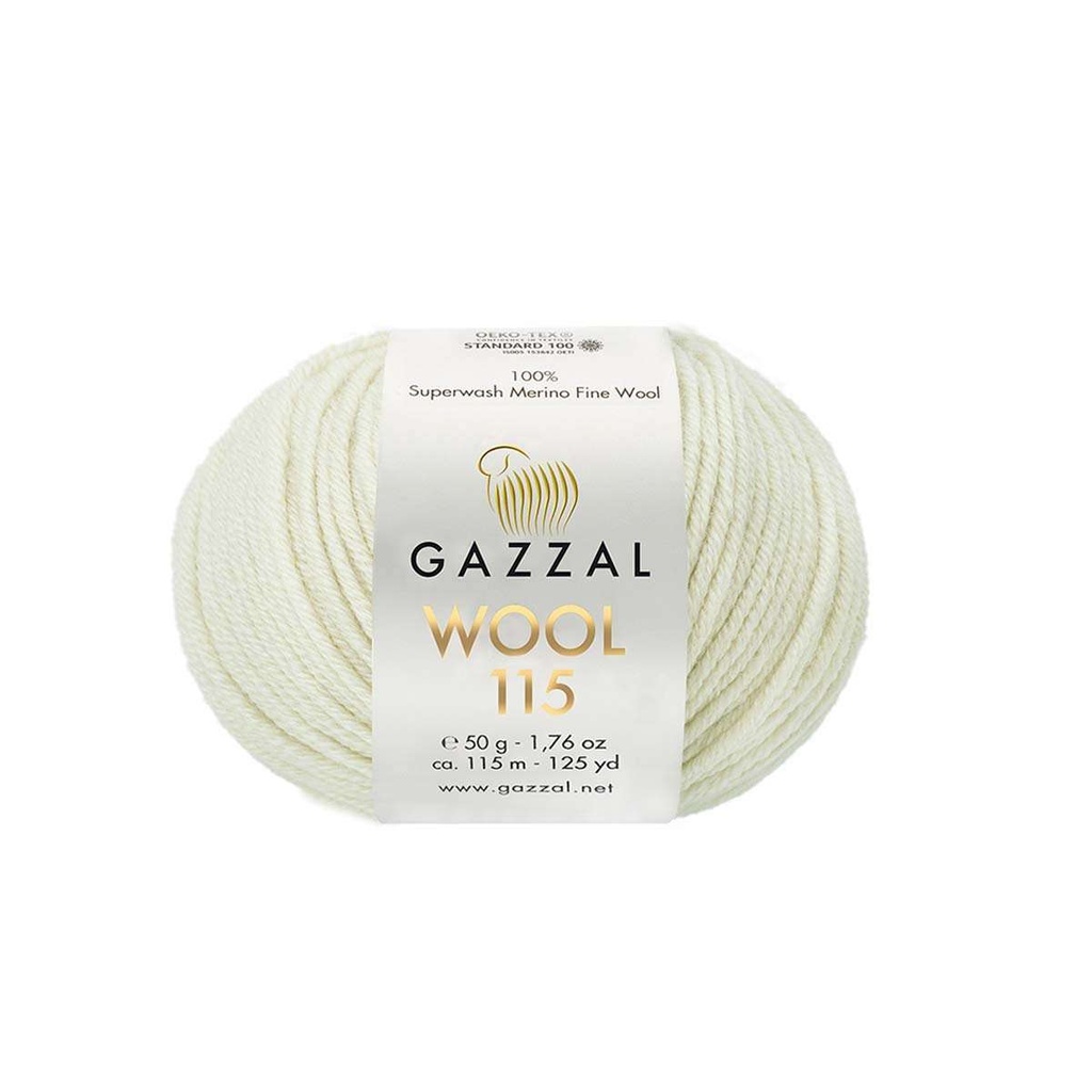 Gazzal Merinowolle, Wool 115