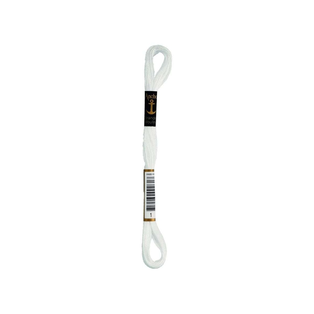 Anchor Stickgarn Sticktwist Farben 00001 - 00089