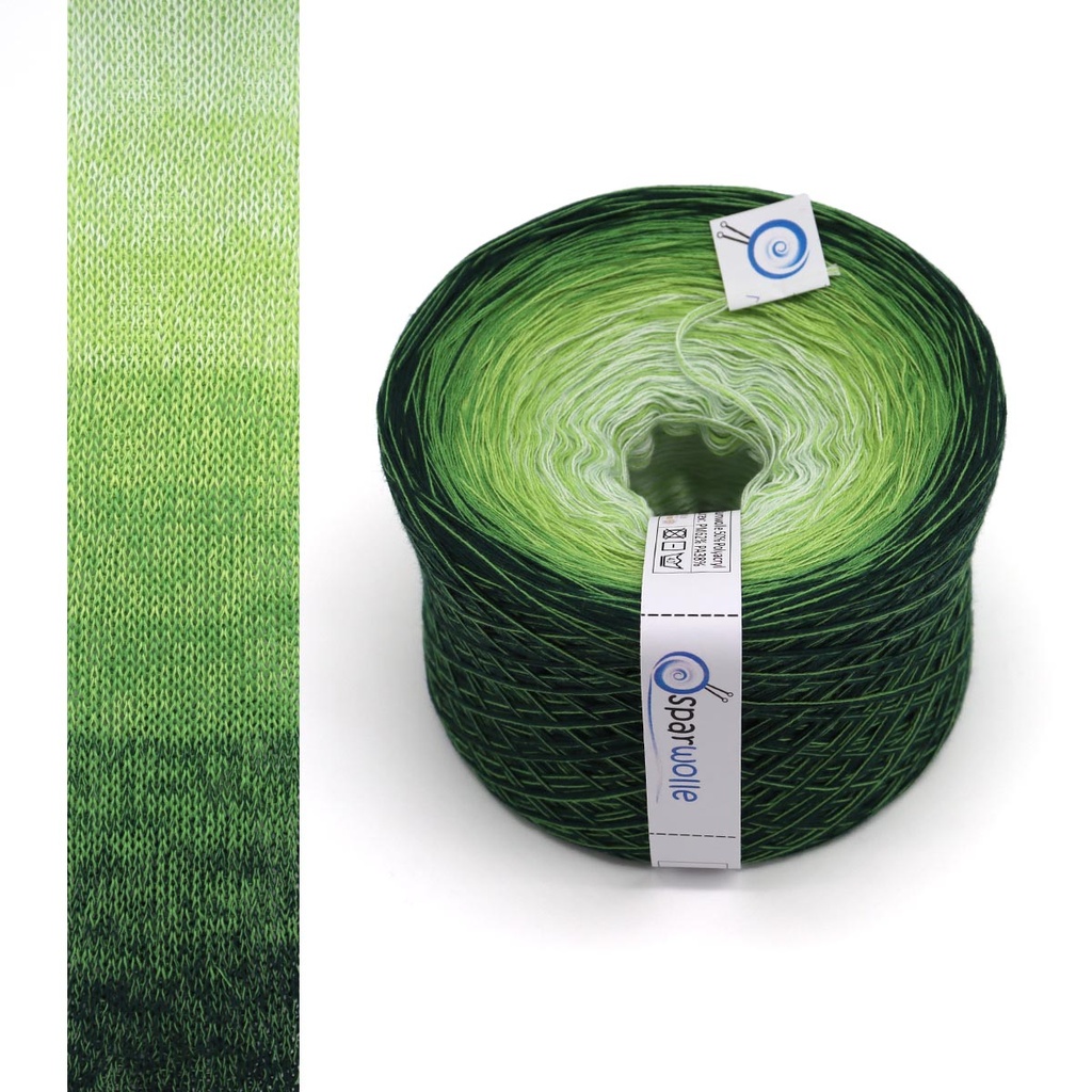 Farbverlaufsgarn / Bobbel, Ombré