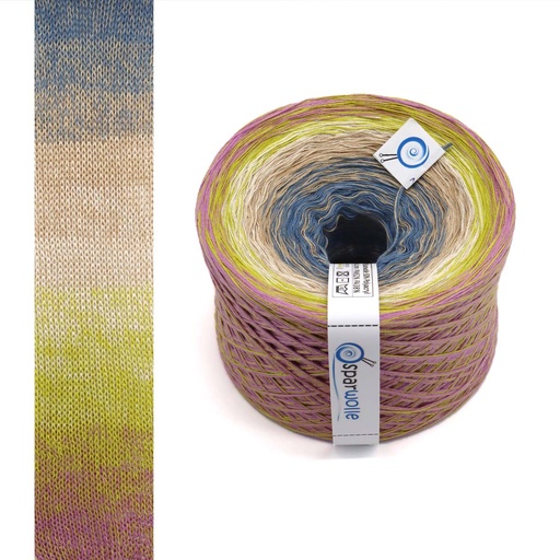 Yarn Gradient, Farbenfroh