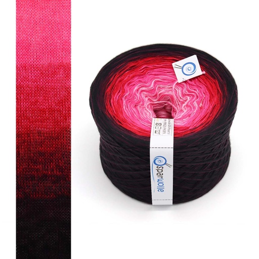  Yarn Gradient, Vivid Love