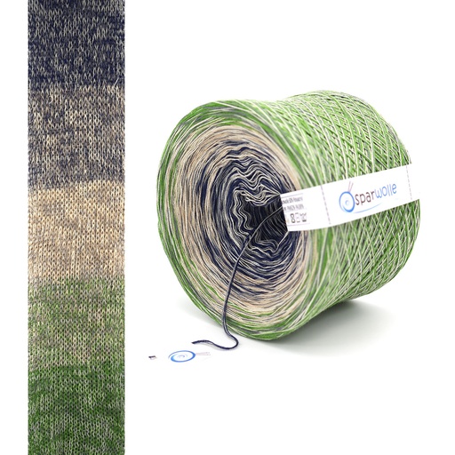 Yarn Gradient, Greige