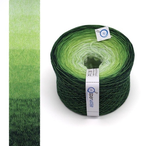Farbverlaufsgarn / Bobbel, Ombré