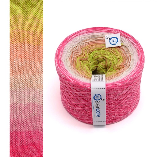 Yarn Gradient, Farbenfroh