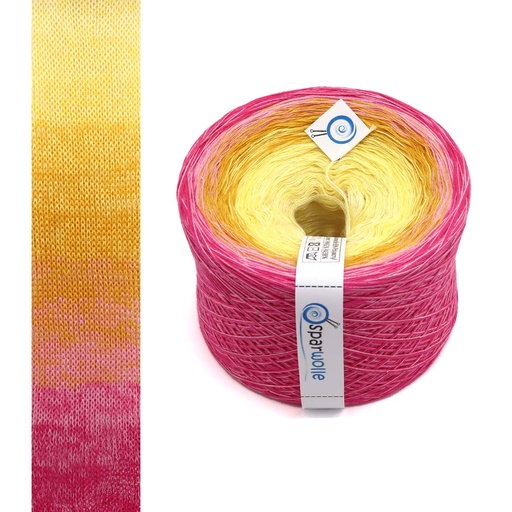 Yarn Gradient, Farbenfroh