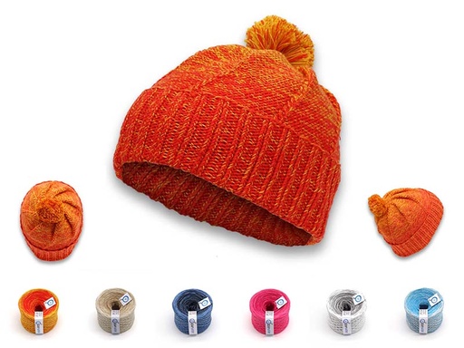 SparWolle Strickset Mütze Wirbelwind