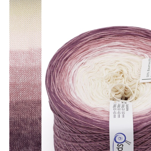 Farbverlaufsgarn / Bobbel, Ombré II