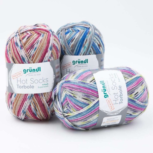 [4692] Gründl Sockenwolle, Hot Socks Torbole 4-fach