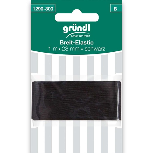 [1290] Gründl Breit-Elastik, 28 mm x 1 m