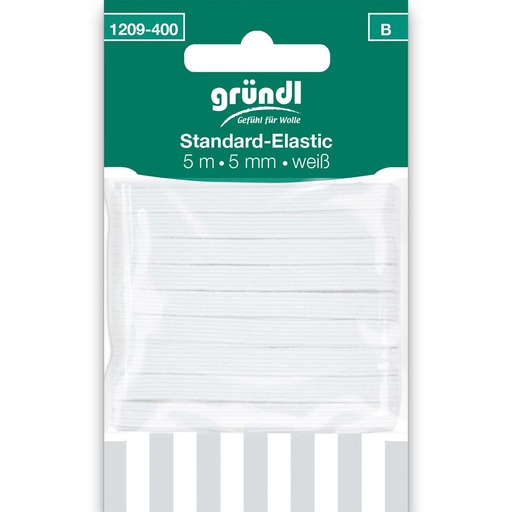 [1209] Gründl Standard-Elastik, 5 mm x 5 m
