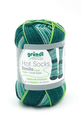 [4629] Gründl Sockenwolle, Hot Socks Simila 4-fach