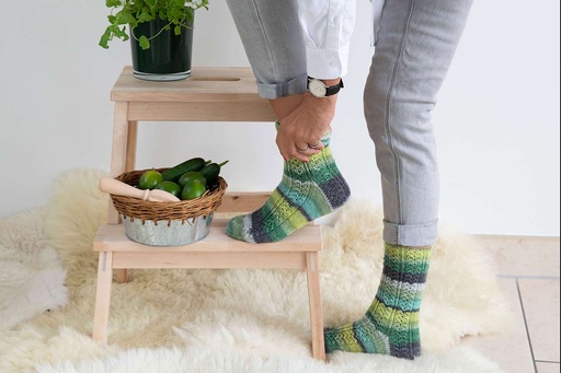 [3509] Gründl Sockenwolle, Hot Socks Madena, 4-fach