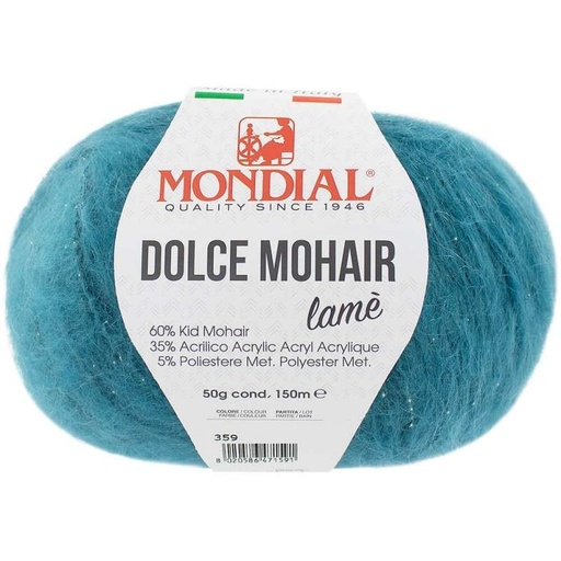 Mondial Dolce Mohair Lame Mohairwolle