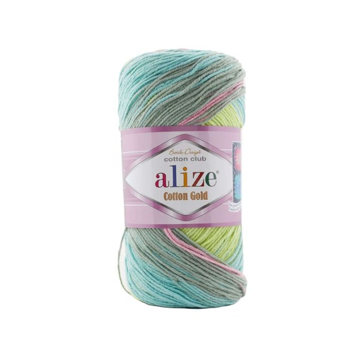 [177] Alize Cotton Gold Batik Baumwolle