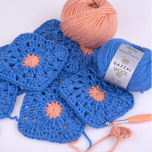 [wool90] Gazzal Wool 90 Merinowolle