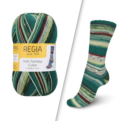 [9801273] Regia Sockenwolle REGIA 4-fädig Color Irish Fantasy