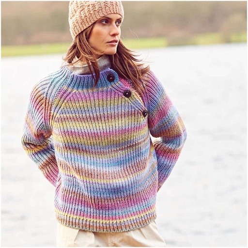 [383006] Creative Melange chunky Schurwolle