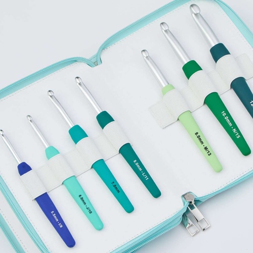 [223999] Knit Pro Waves Grande Häkelnadel-Set 2,00 – 12,00 mm