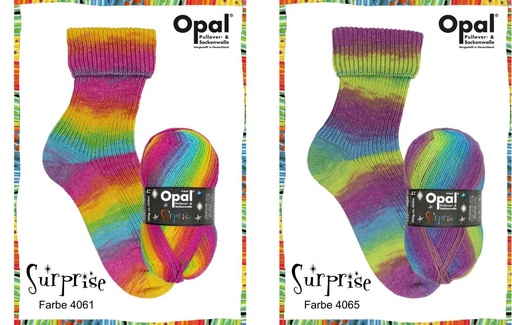 Opal Surprise Pullover & Sockenwolle
