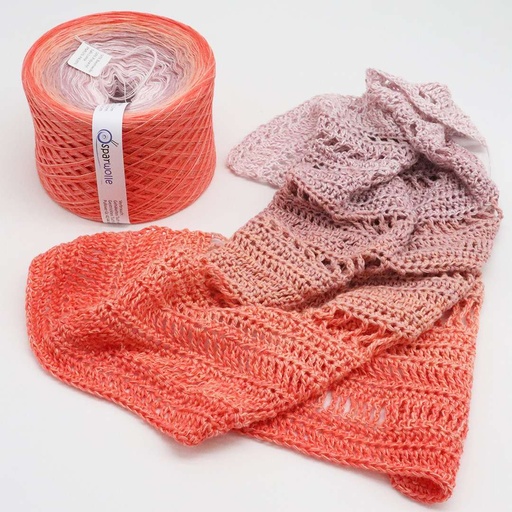 Bobbel / Farbverlaufsgarn, Coral Kiss